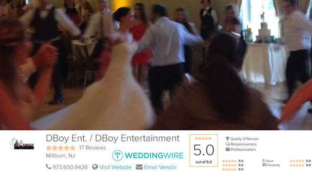 Essex County New Jersey Wedding DJ Cost