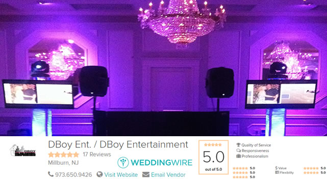 DJs For Wedding Parties Essex County New Jersey